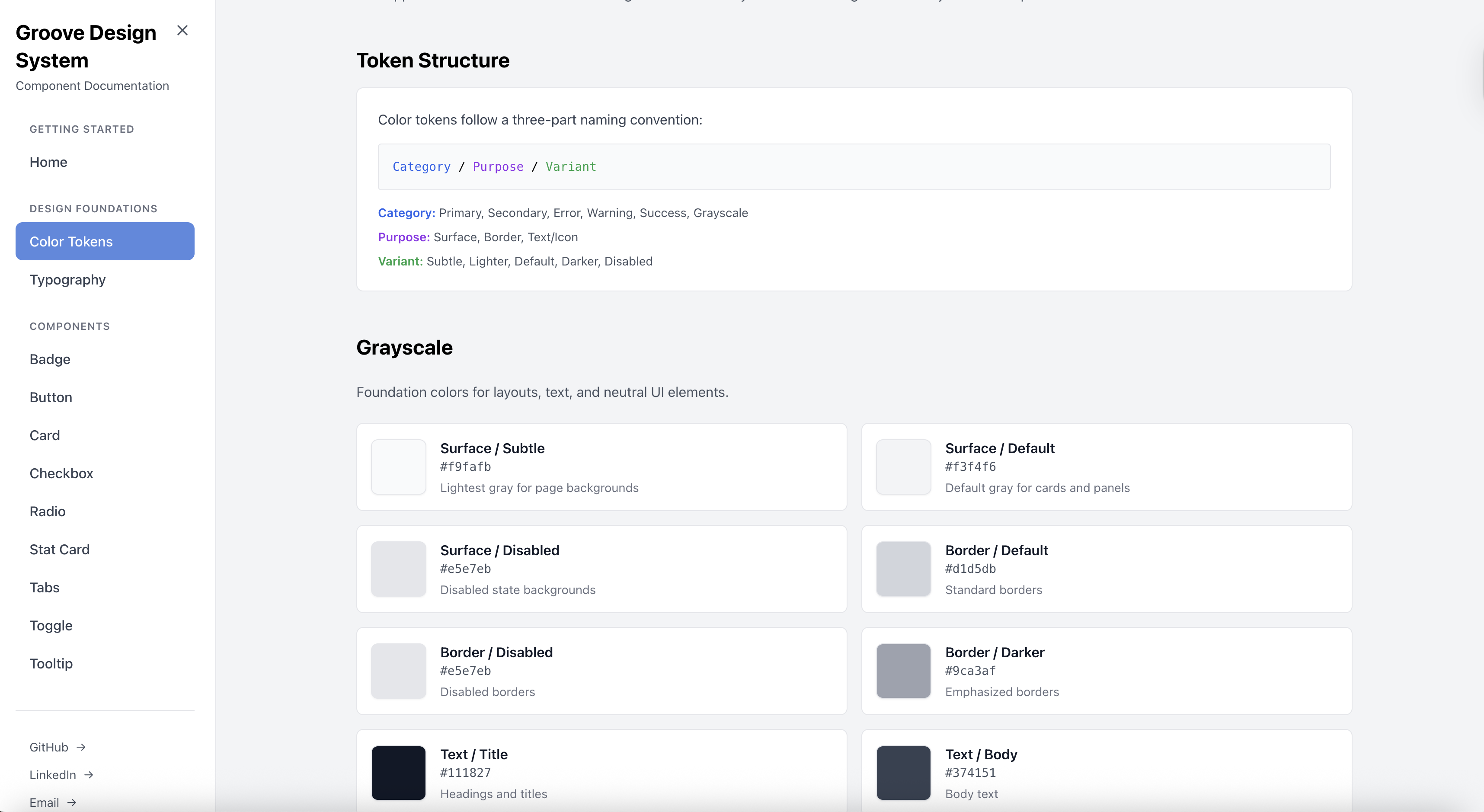Introducing the Groove Design System